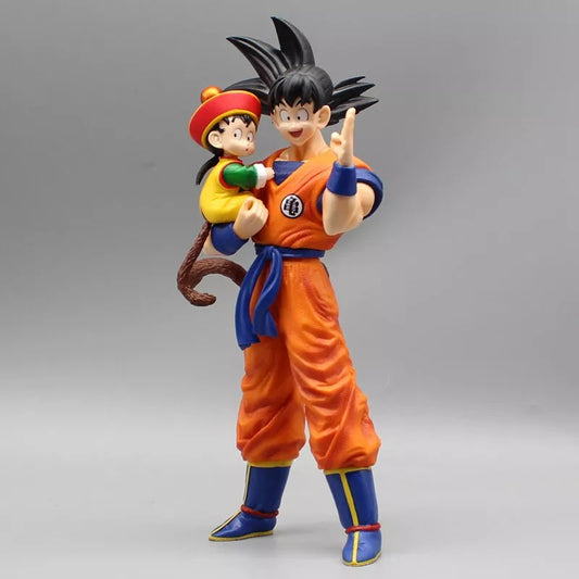 Animie Dragon Ball Goku Gohan Father & Son PVC Figure Statue